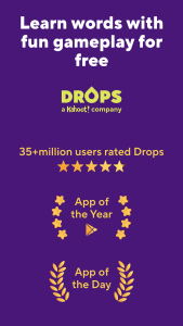 اسکرین شات 4 برنامه Drops: Language Learning Games