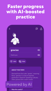 اسکرین شات 2 برنامه Drops: Language Learning Games