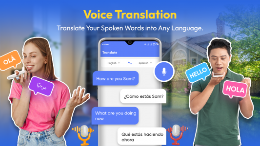 اسکرین شات برنامه Translate All Languages 2