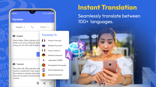 اسکرین شات برنامه Translate All Languages 1