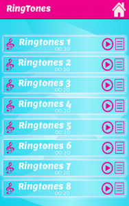 اسکرین شات برنامه Ringtones for iphone 8 4