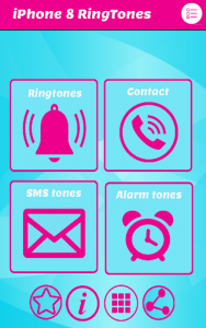 اسکرین شات برنامه Ringtones for iphone 8 3