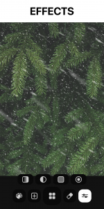 اسکرین شات برنامه Just Snow – Photo Effects 4