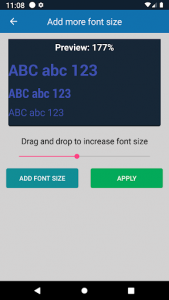 اسکرین شات برنامه Font Changer - Change & Enlarge Font & Text Size 6