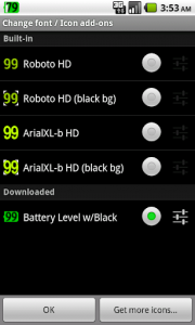 اسکرین شات برنامه BN Pro Battery Level-Black 2