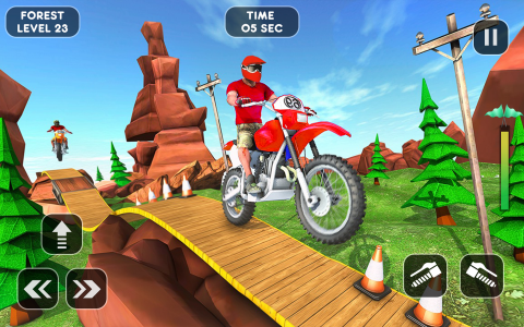 اسکرین شات بازی Bike Stunt Racing Bike Games 4