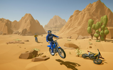 اسکرین شات بازی Tricky Bike Stunt Racing Games 2021-Free Bike Game 1