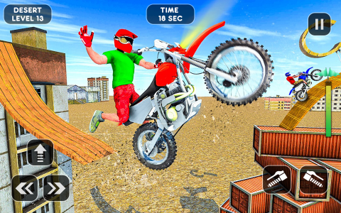 اسکرین شات بازی Bike Stunt Racing Bike Games 8