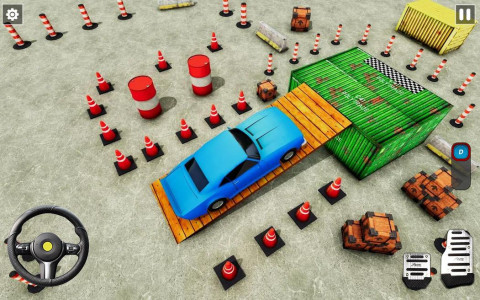 اسکرین شات برنامه Advance Car Parking: Car Games 8