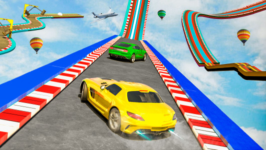 اسکرین شات بازی Crazy Car Stunt Ramp Car Games 3