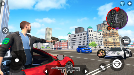 اسکرین شات 2 بازی Gangster Gun Shooting Games 3D