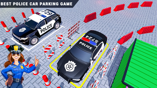 اسکرین شات 1 بازی Police Car Parking Simulator