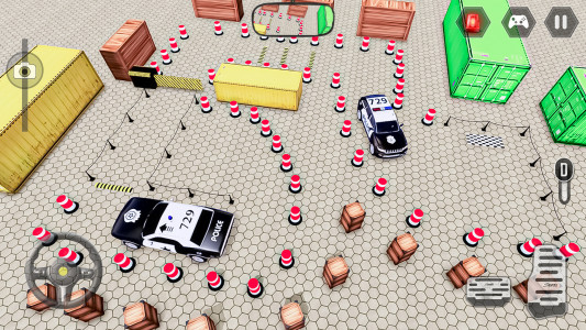 اسکرین شات 5 بازی Police Car Parking Simulator