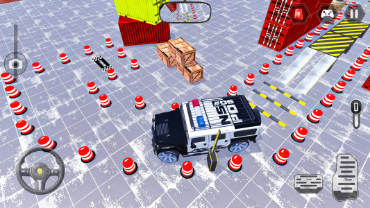 اسکرین شات 7 بازی Police Car Parking Simulator