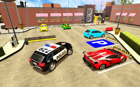 اسکرین شات بازی Police Car Driving School Game 2