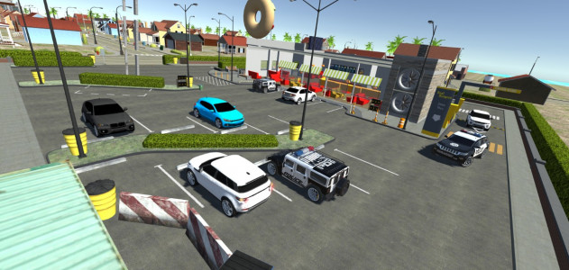اسکرین شات بازی Police Car Driving School Game 4