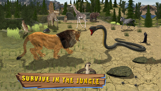 اسکرین شات بازی Anaconda Snake Jungle RPG Sim 2