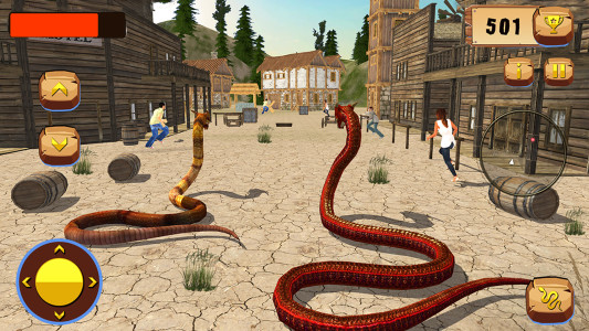 اسکرین شات 3 بازی Anaconda Snake Jungle RPG Sim