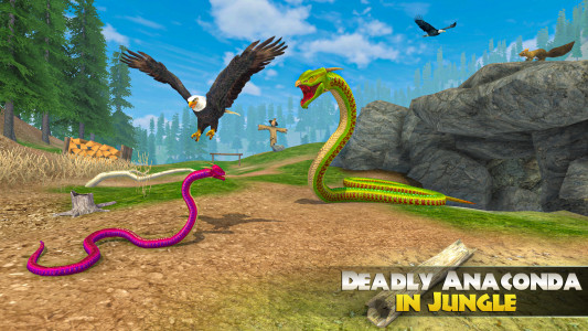 اسکرین شات بازی Anaconda Snake Jungle RPG Sim 1
