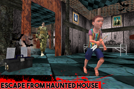 اسکرین شات بازی Army Granny Horror House Escape Game 1