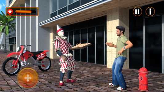 اسکرین شات 2 برنامه Pizza Boy Bike Delivery Game