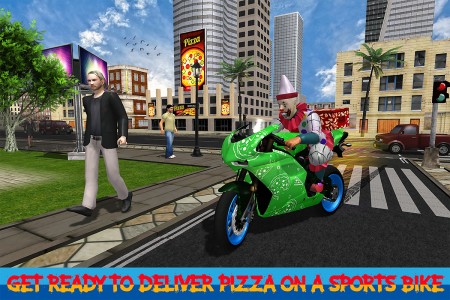 اسکرین شات برنامه Pizza Boy Bike Delivery Game 5