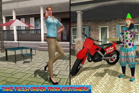 اسکرین شات برنامه Pizza Boy Bike Delivery Game 4