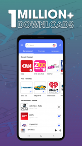 اسکرین شات 2 برنامه RadioMe: AM FM Radio Station