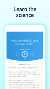 اسکرین شات برنامه Lasting: Marriage Health App 6