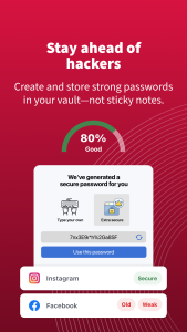 اسکرین شات 6 برنامه LastPass Password Manager