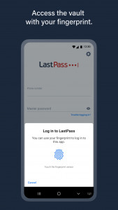 اسکرین شات برنامه LastPass Password Manager 4