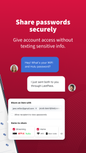 اسکرین شات 5 برنامه LastPass Password Manager