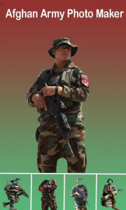 اسکرین شات برنامه Afghan Army Uniform Changer: Army Suit Editor 2019 3