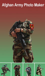 اسکرین شات برنامه Afghan Army Uniform Changer: Army Suit Editor 2019 8