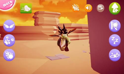 اسکرین شات 2 بازی My Talking Dragon