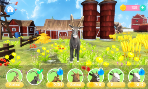 اسکرین شات 2 برنامه Talking Goat