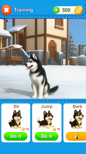 اسکرین شات 7 برنامه Talking Siberian Husky