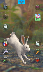 اسکرین شات بازی Talking Rabbit 5