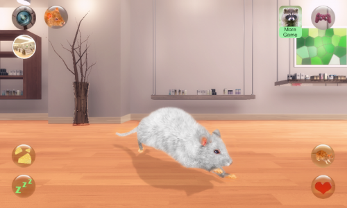 اسکرین شات 4 برنامه Talking Rat