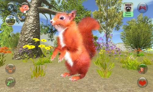 اسکرین شات برنامه Talking Squirrel 5