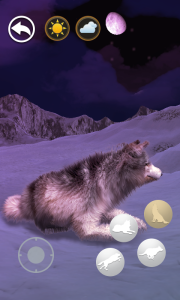 اسکرین شات 4 برنامه Talking Wolf