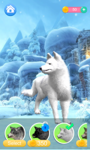 اسکرین شات 5 برنامه Talking Wolf