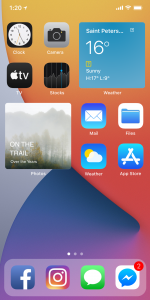 اسکرین شات برنامه IPhone Launcher 3