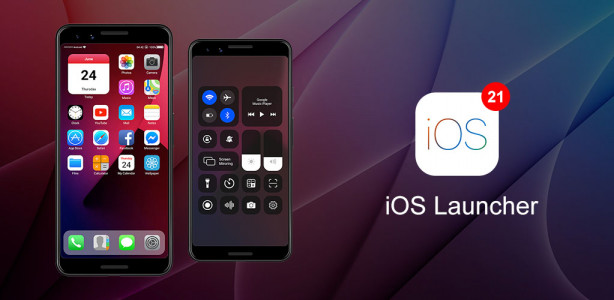 اسکرین شات 1 برنامه Launcher iOS