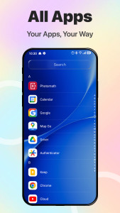 اسکرین شات 6 برنامه Go Phone Launcher OS Themes