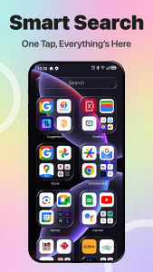 اسکرین شات 3 برنامه Go Phone Launcher OS Themes