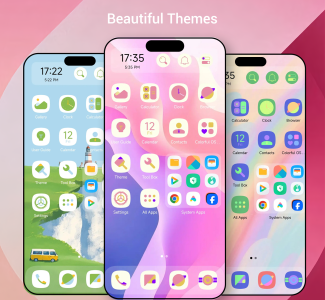 اسکرین شات 3 برنامه Colorful OS Launcher