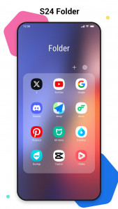 اسکرین شات برنامه SO S24 Launcher for Galaxy S 7