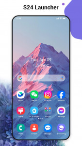 اسکرین شات برنامه SO S24 Launcher for Galaxy S 1