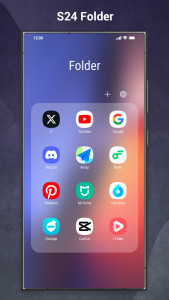 اسکرین شات برنامه SO S24 Launcher for Galaxy S 7